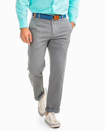Men's Business Casual Pants - Navy Slim Fit Chino Pants – Southern Tide