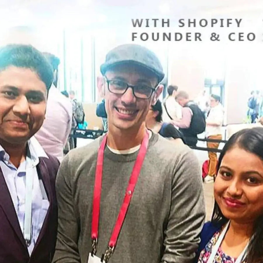 MSW Co-Founders with Shopify Founder