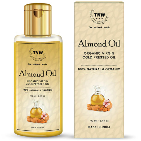 Almond oil for stronger and brighter hair