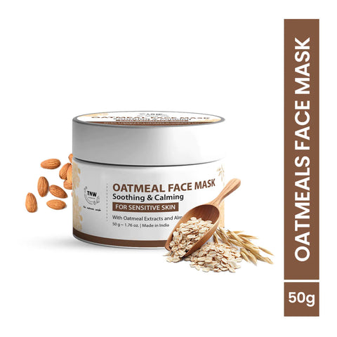 Oatmeal Face mask for Soothing & Calming face