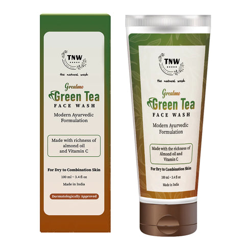 Gree tea face wash for best skin