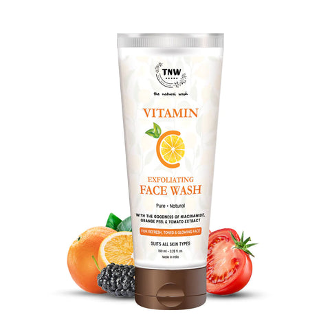 Vitamin C Exfloating Face Wash for combination skin
