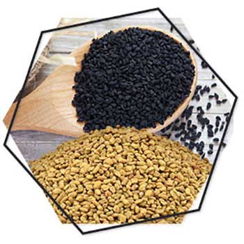 Black Seed (Kalonji), Fenugreek(Methi Daana)