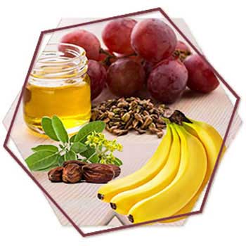 Banana, Grape seed and Jojoba Oil