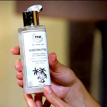 coconut oil for hair care
