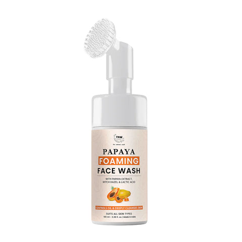 Papaya foaming face wash for best Skin