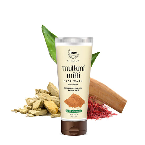 Multami Mitti Face Wash for remove oil