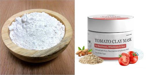 Tomato Clay mask for mansoon skincare