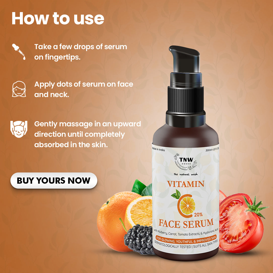 Vitamin C Face Serum For Healthy Skin The Natural Wash