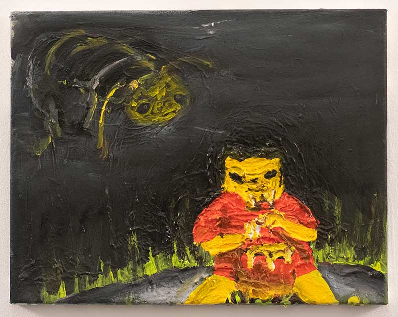 Tsailing Tseng Winnie Xi, oil on canvas, 11 x 14 inches, 2019
