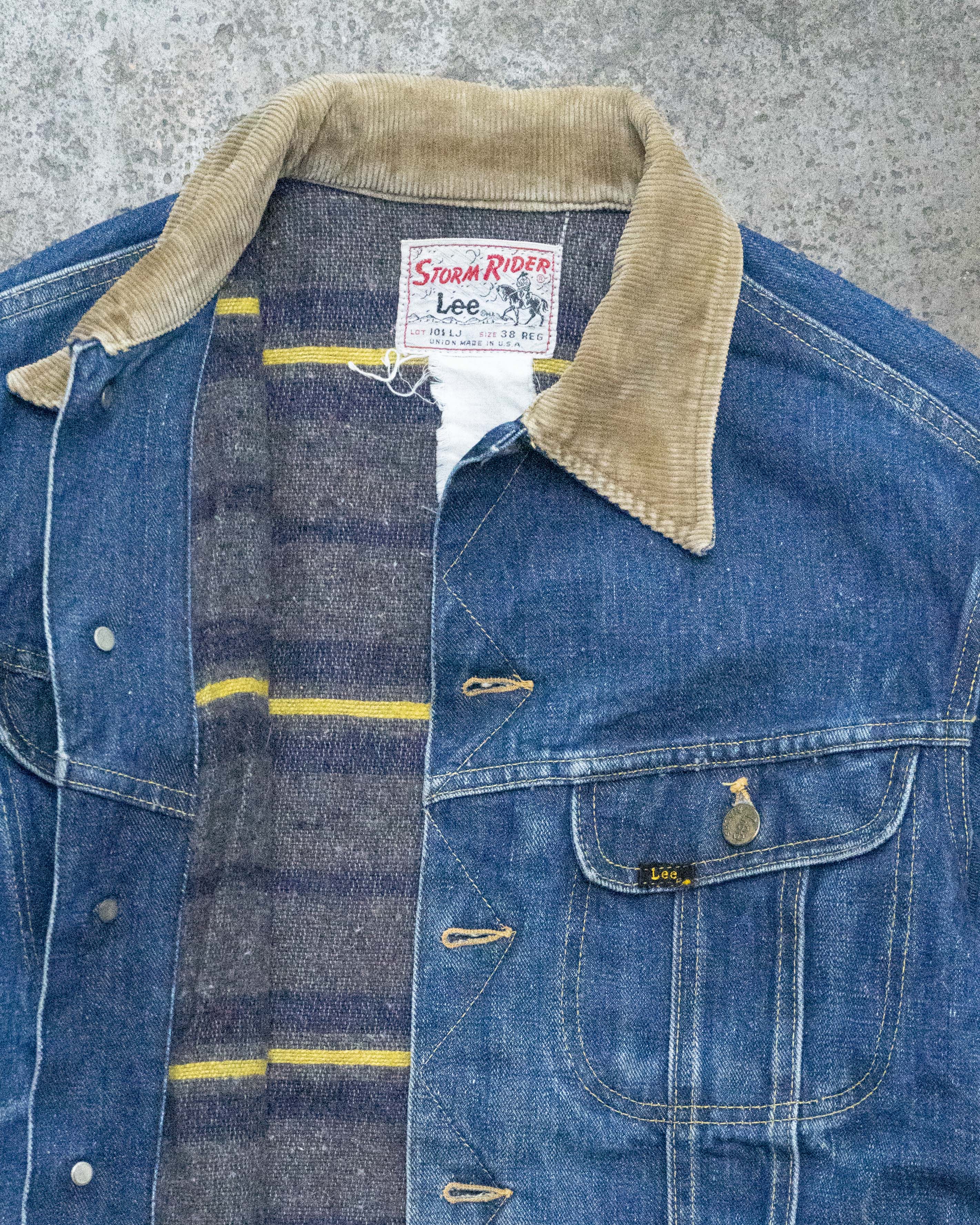 70s Lee® Storm Rider Blanket Denim Lined Jacket – EPILOGUE