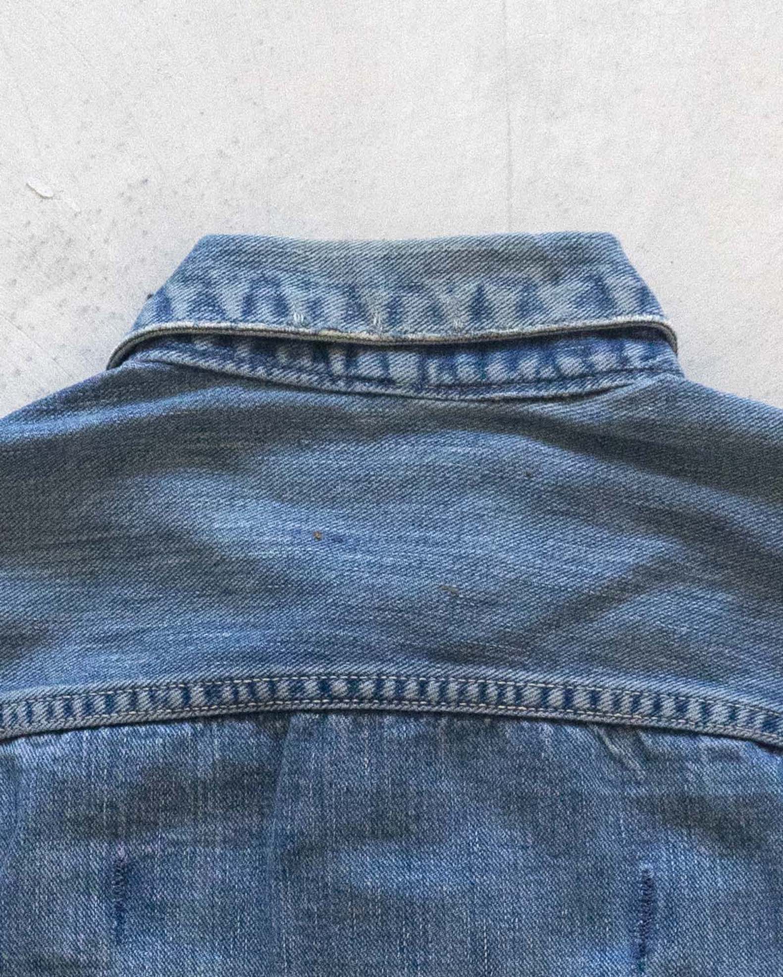 60s Wrangler Pleated Denim Jacket – EPILOGUE