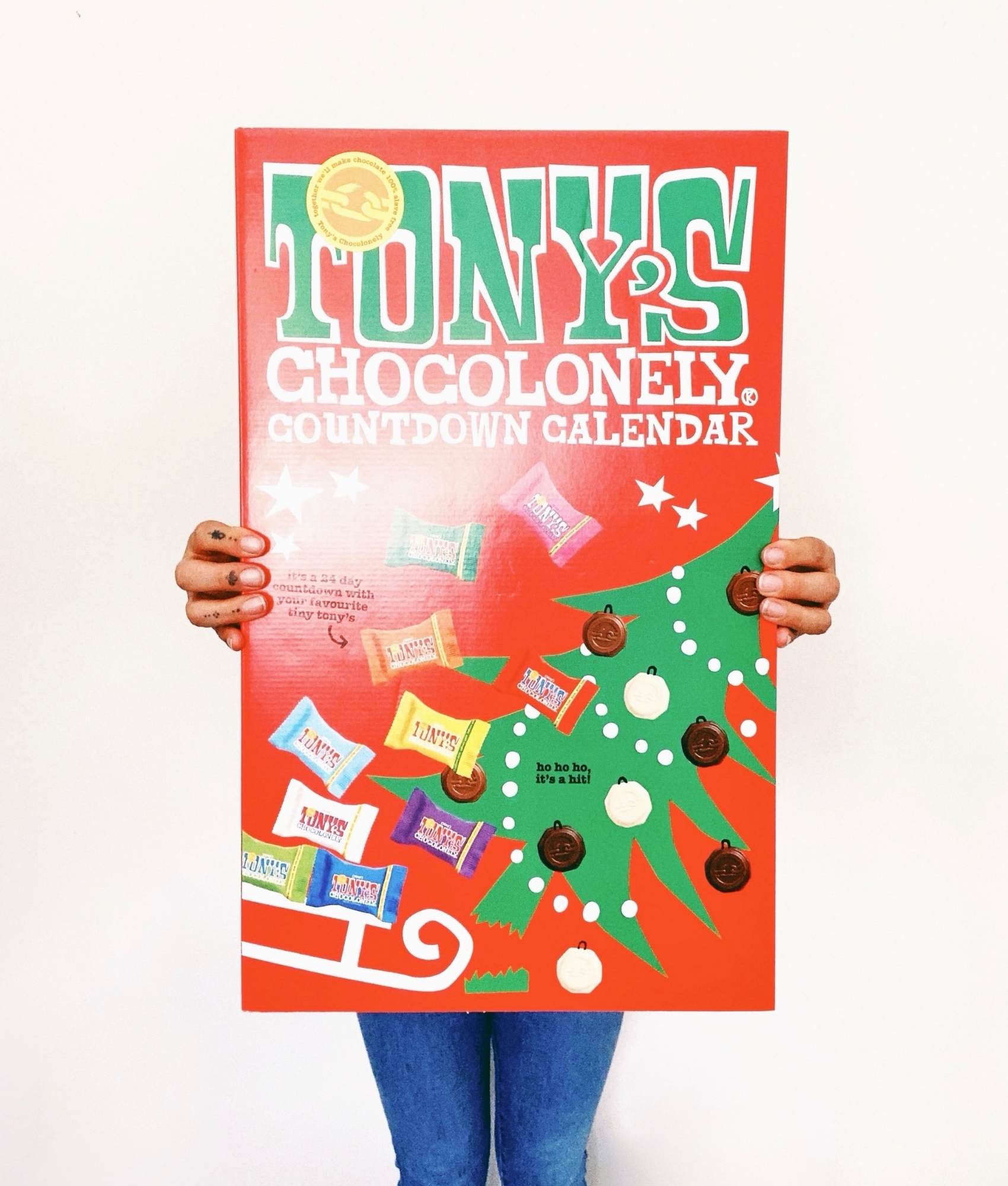 Tony's Chocolonely Christmas Advent Calendar Plastic Freedom