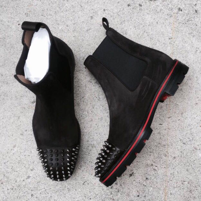 melon spikes louboutin