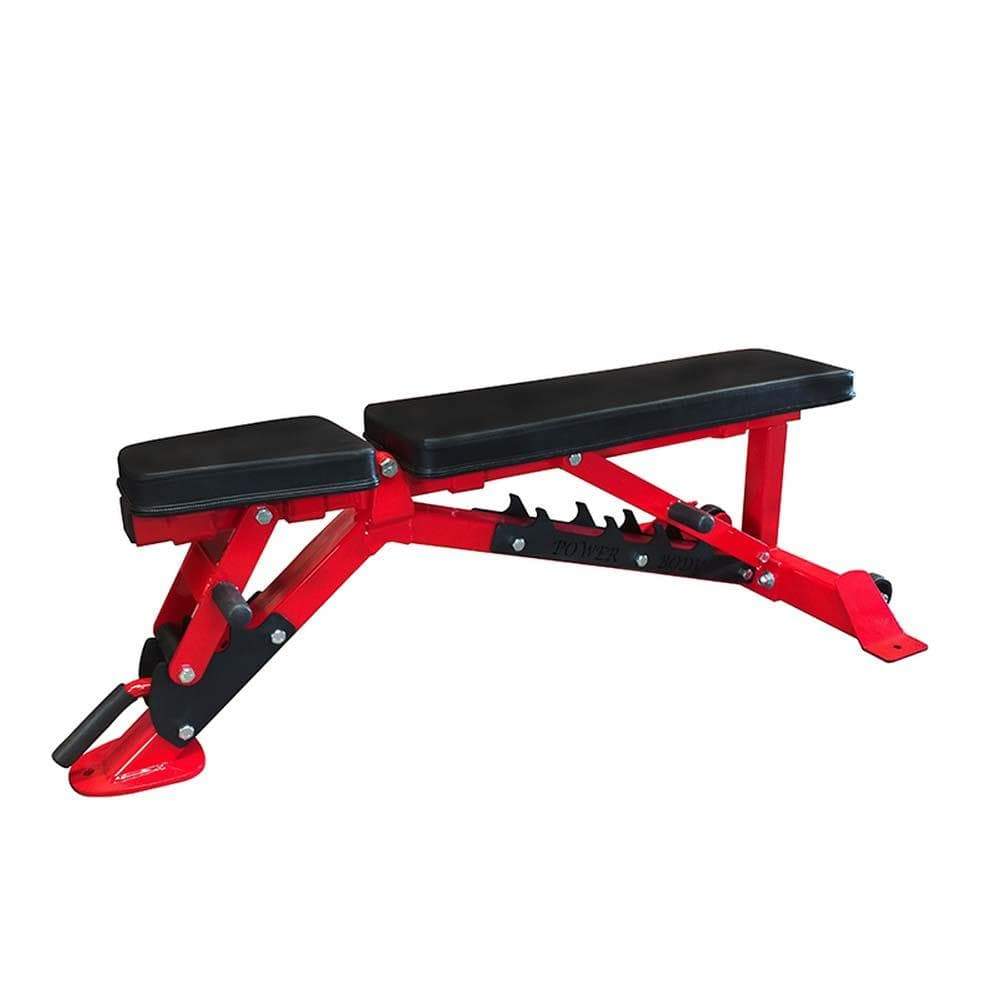 PB 136H Adjustable Heavy Duty Flat Incline Bench – UnoFive