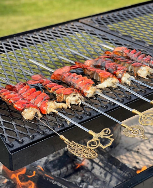 Maine Lobster Tails on the Grill