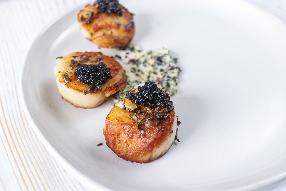 Sea Scallop with Kelp Butter Recipe