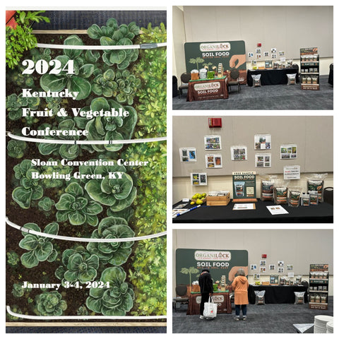 2024 Kentucy Fruit and Vegetable Conference - OrganiLock Booth