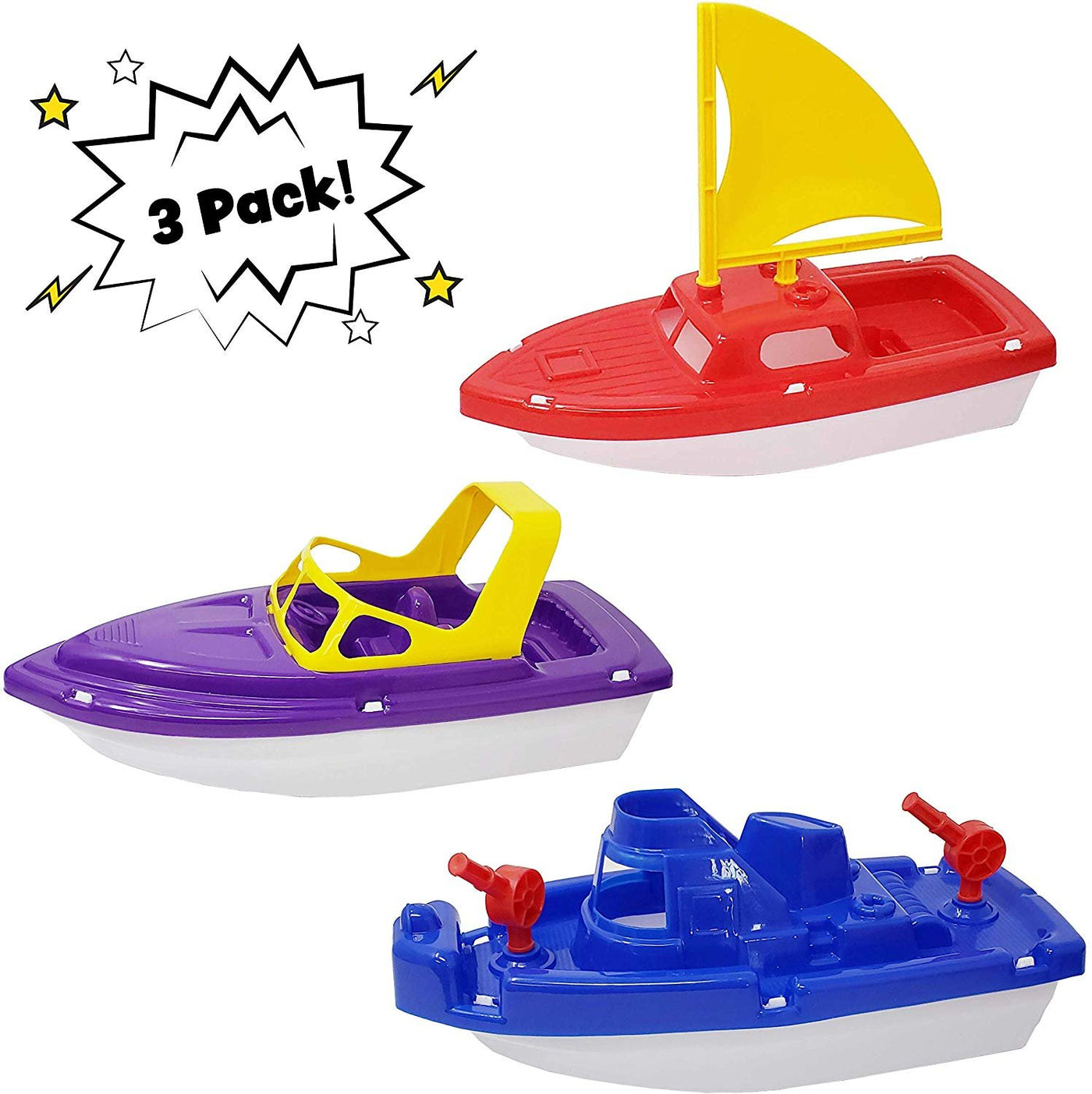 plastic toy boats for pool