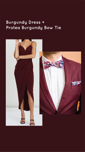 Burgundy Bridesmaid Dress