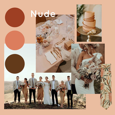 Nude Wedding Moodboard