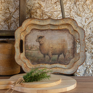 Vintage Sheep Tray - Eagle Rock Beef