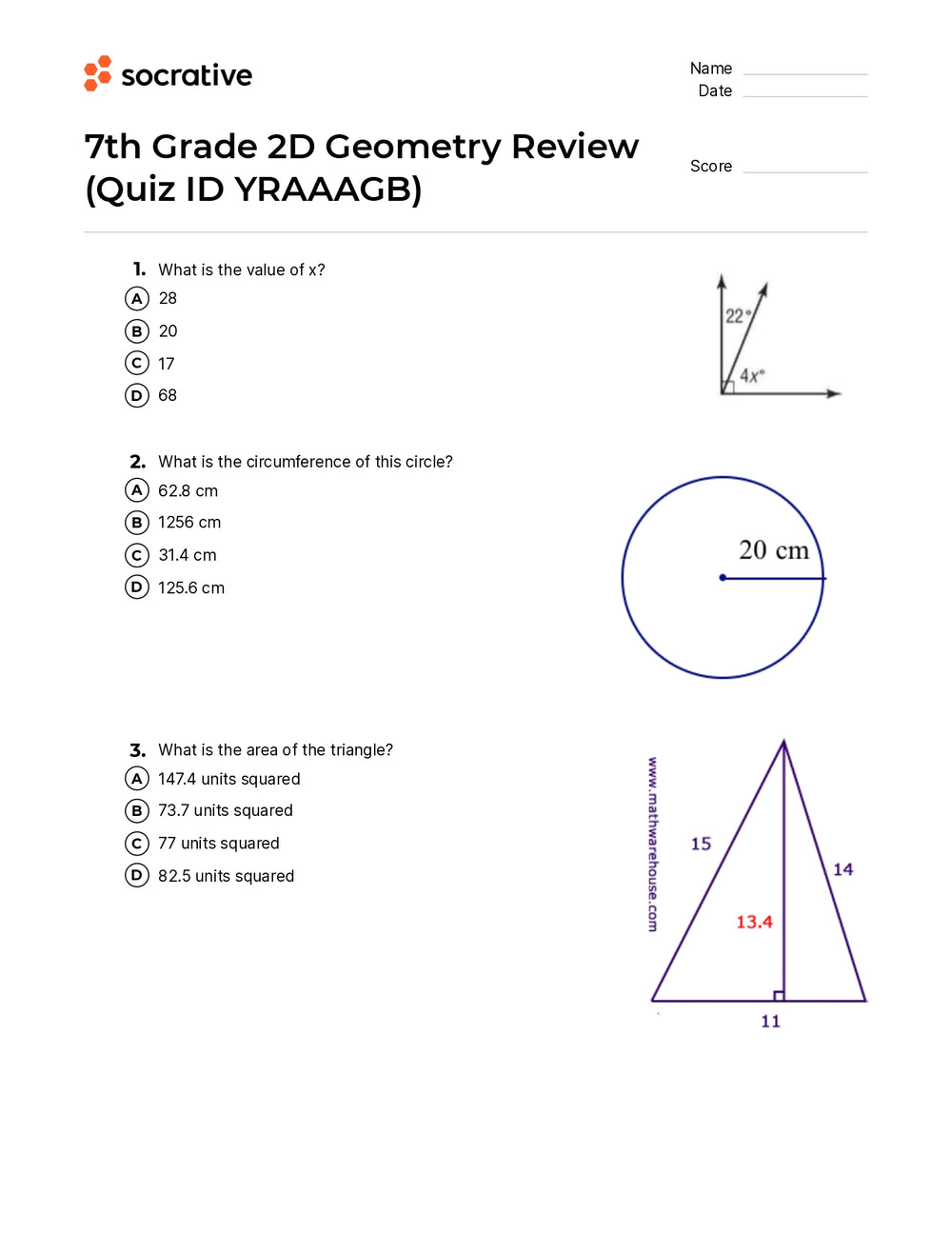 7th-grade-2d-geometry-review-quiz-shop