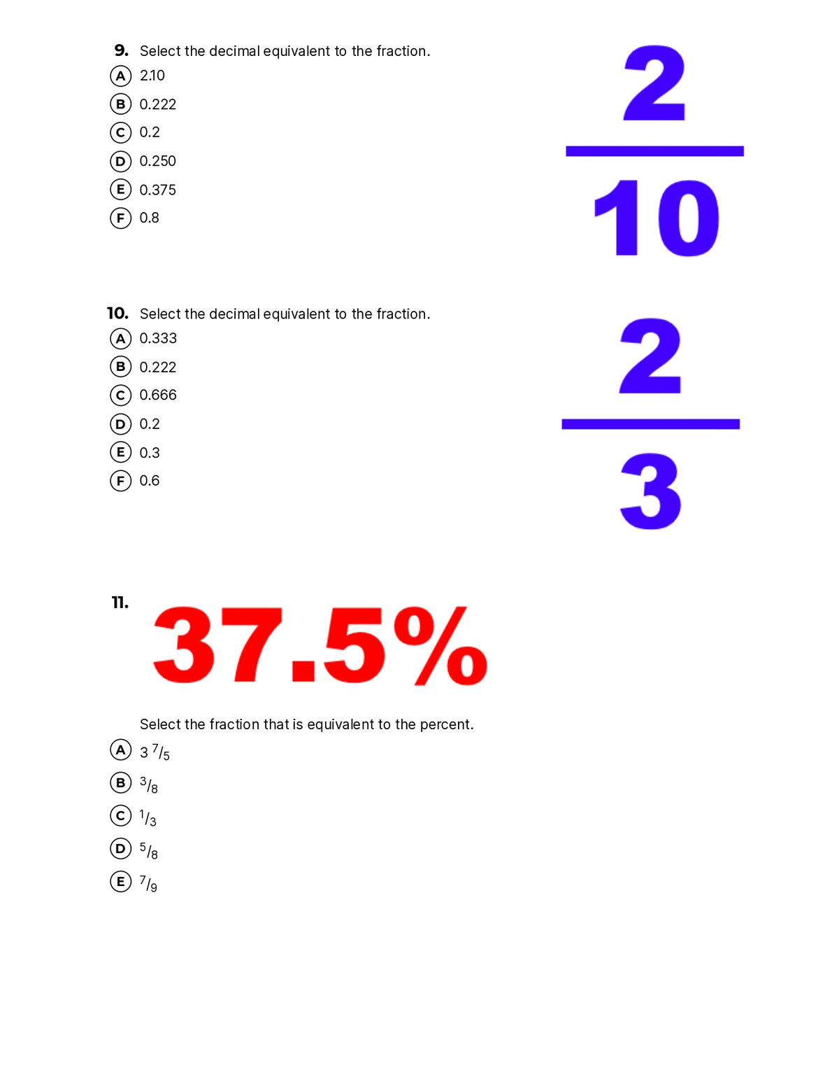 fraction-decimal-percent-quiz-multiple-choice-quiz-shop