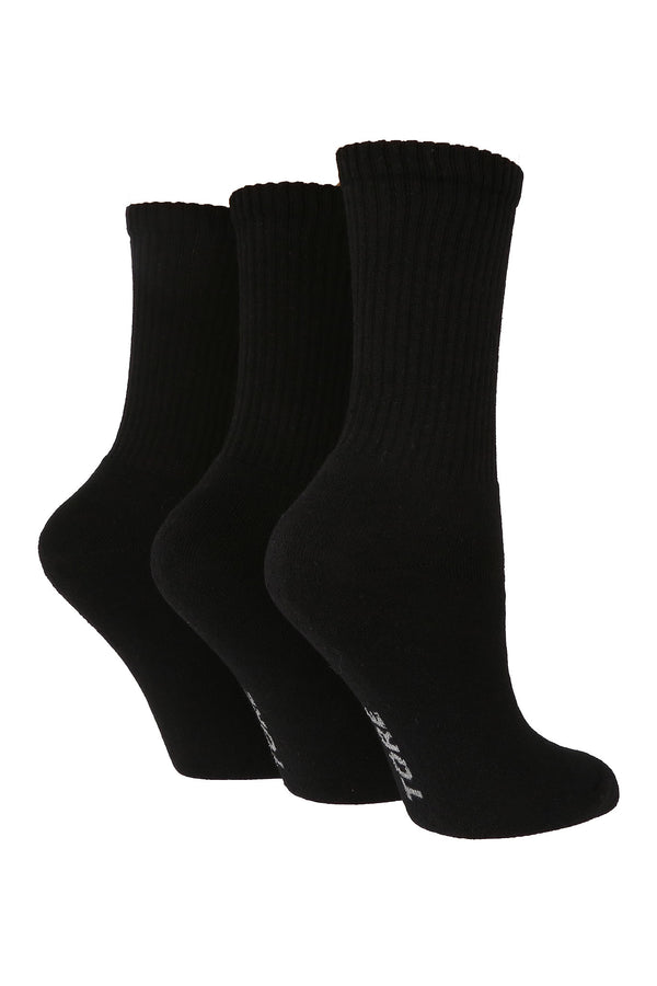 Solid Crew Socks  Women black socks, Socks, Socks women