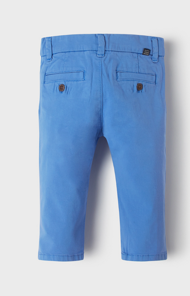Boys Blue Twill Basic Pants