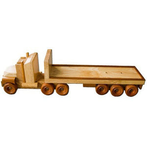 handmade wooden trucks