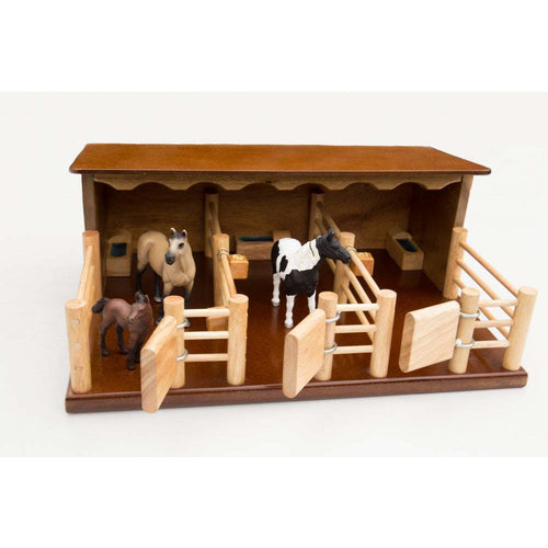 toy horse barn