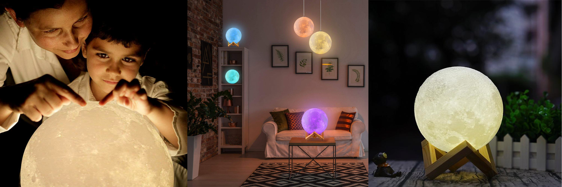 3D Moon Light Lamp