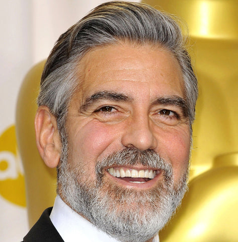 george clooney grey