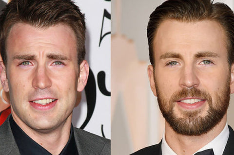 chris evans beard