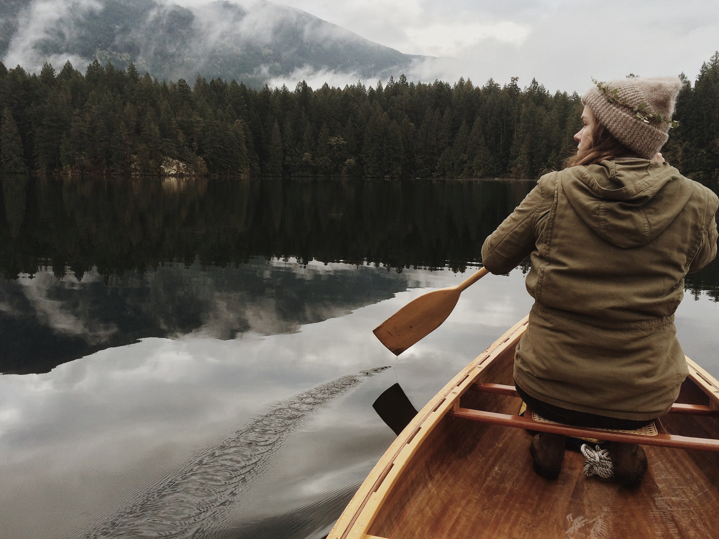 Canoe Adventure on the Sunshine Coast | Abeego Travels