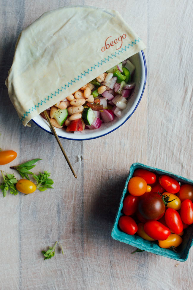 quick easy dinner idea navy bean salad