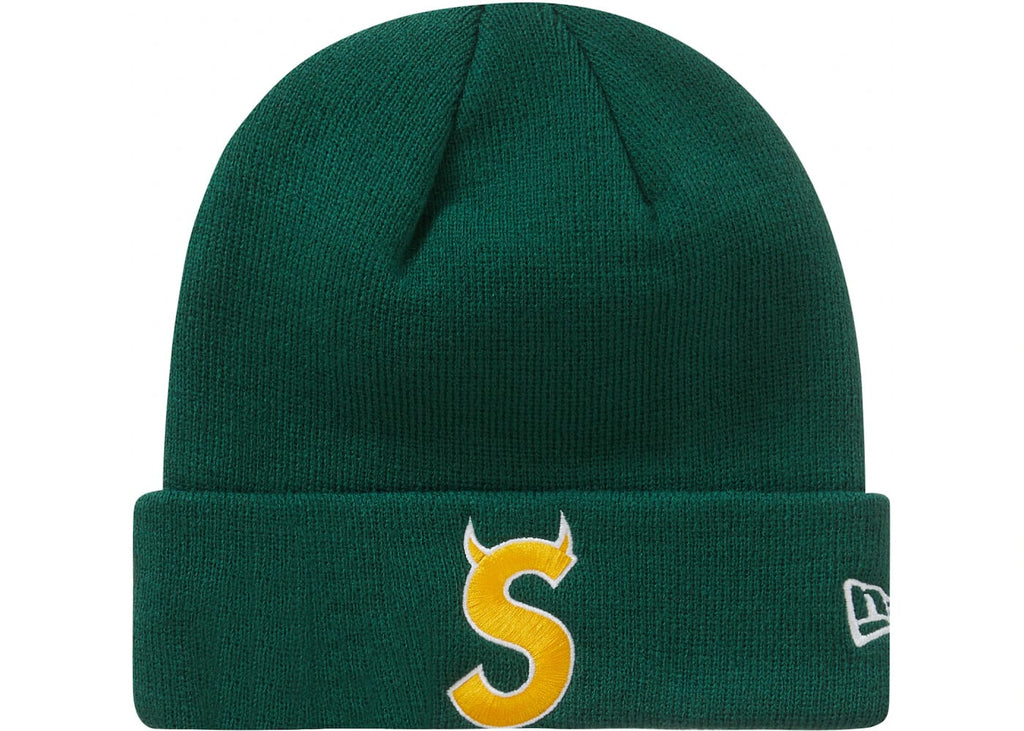 Supreme New Era S Logo Beanie (FW22) Natural – YankeeKicks Online