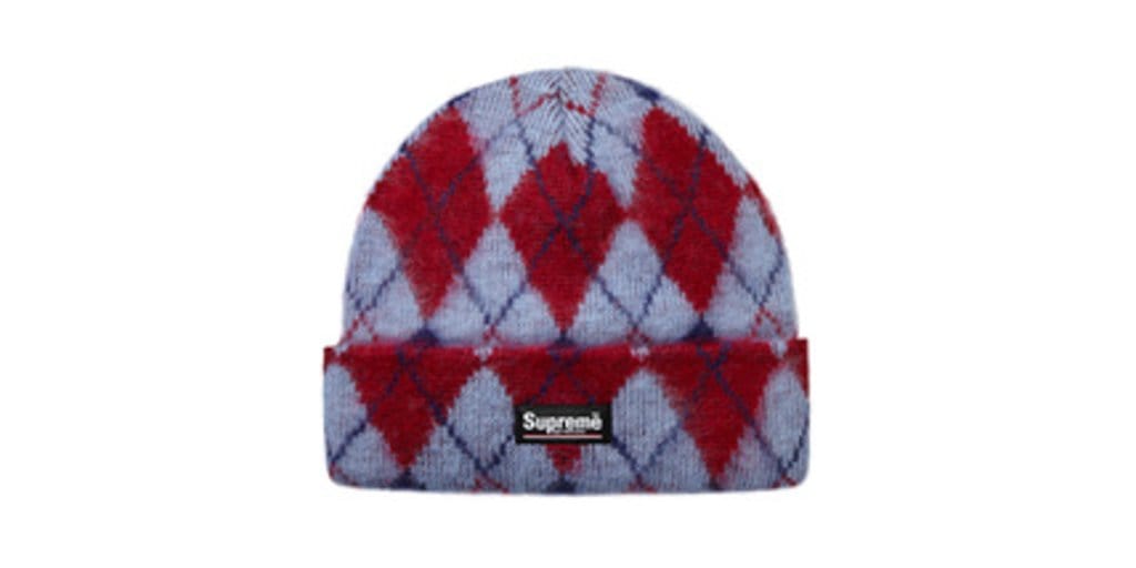 Supreme Interstate Reflective Beanie Red – YankeeKicks Online