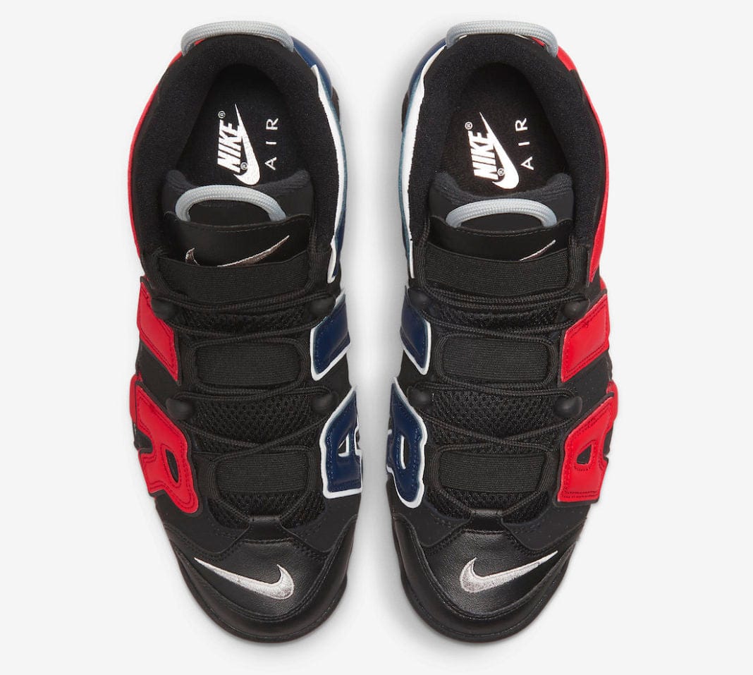 Nike Air More Uptempo Alternates Black Varsity Red – YankeeKicks