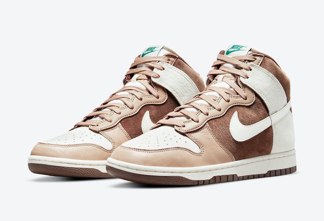 Nike Dunk High Light Chocolate