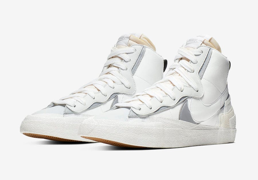 Nike Blazer Mid sacai White Grey – YankeeKicks Online