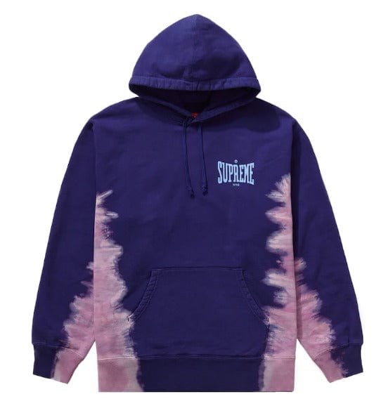 Supreme Patches Spiral Hooded Sweatshirt Light Purple