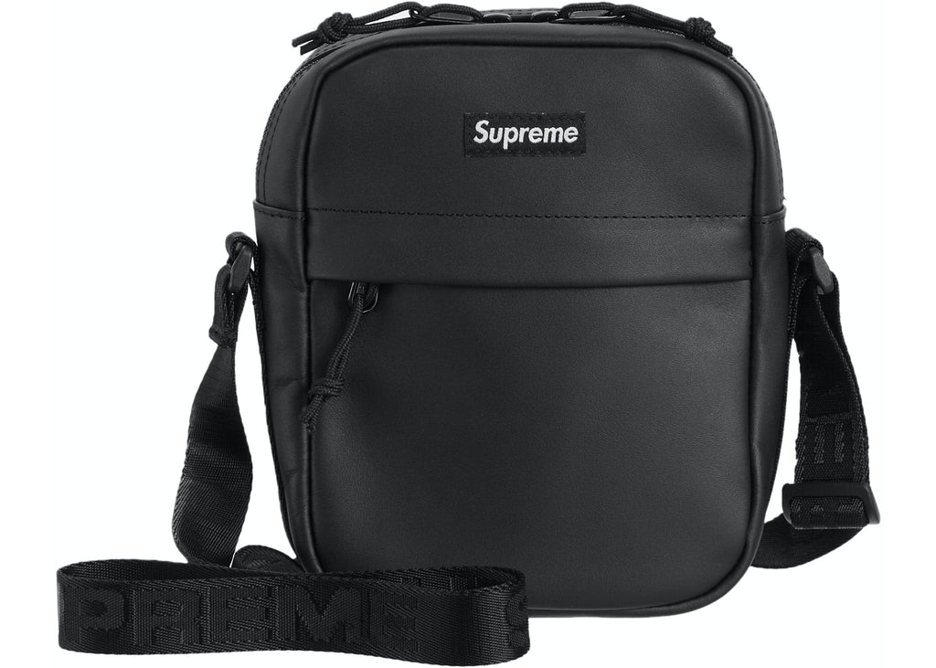 Supreme Woven Shoulder Bag Black – YankeeKicks Online