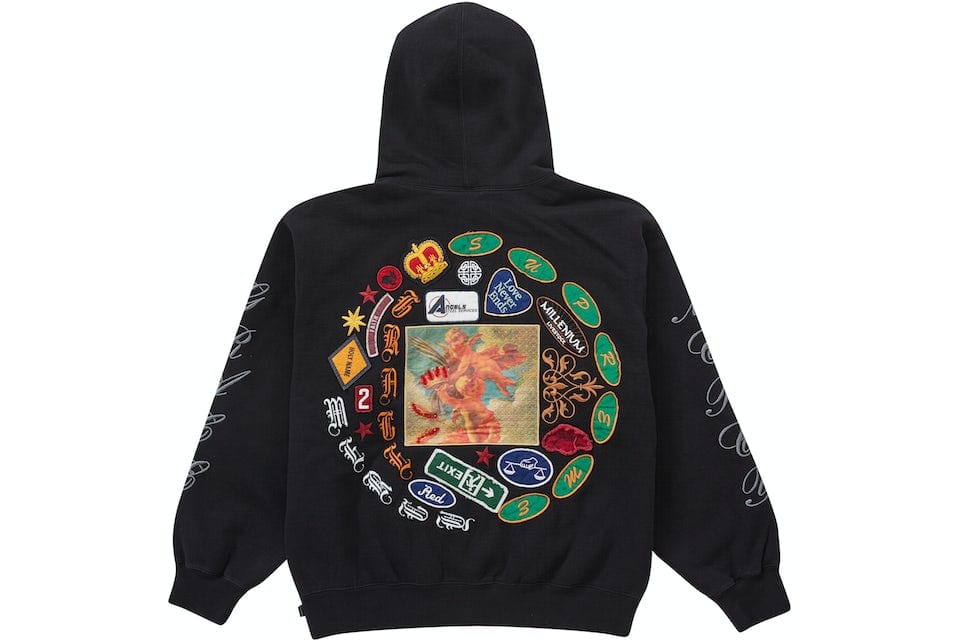 Supreme MF DOOM Hooded Sweatshirt Black – YankeeKicks Online