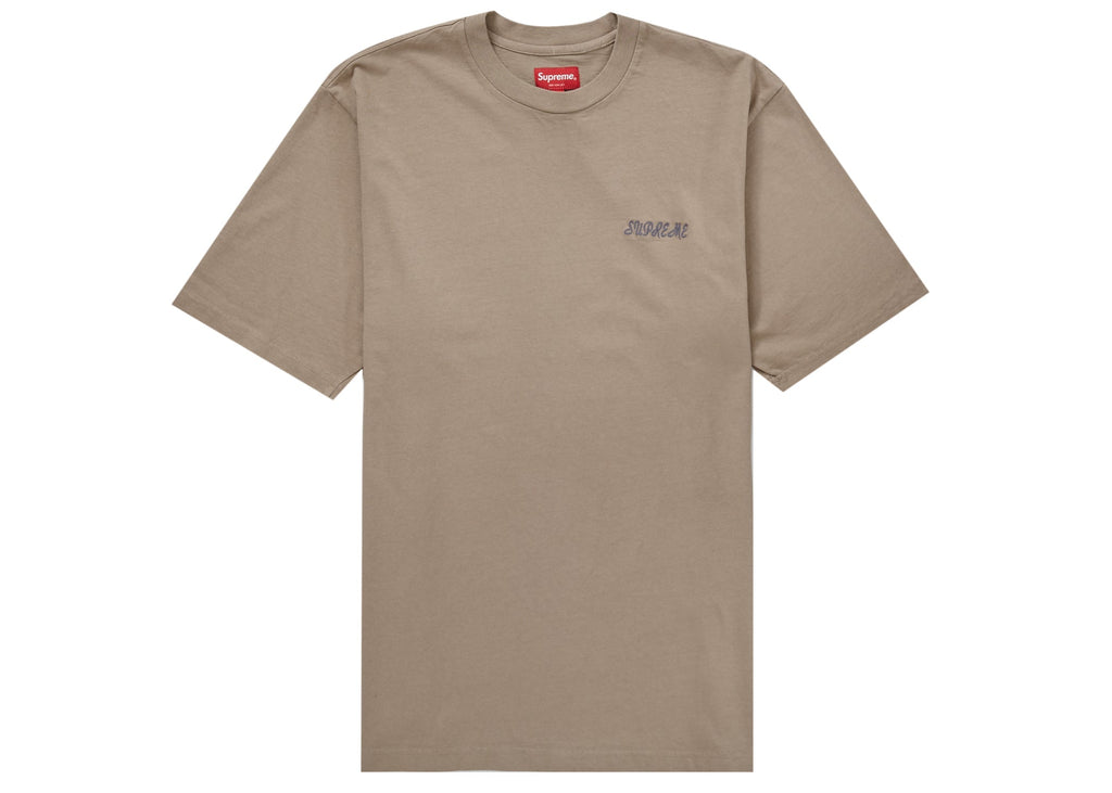 Supreme Washed Script S/S Top Black – YankeeKicks Online