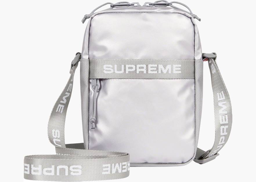 Supreme Woven Shoulder Bag White – YankeeKicks Online