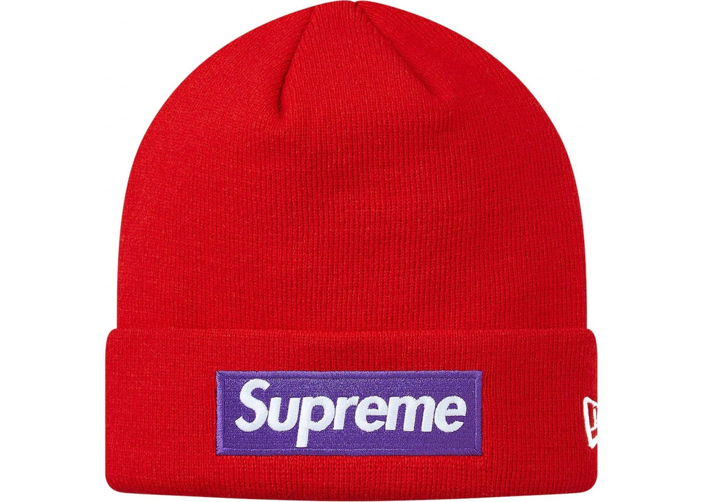 Supreme Big Logo Beanie 'Red' – YankeeKicks Online