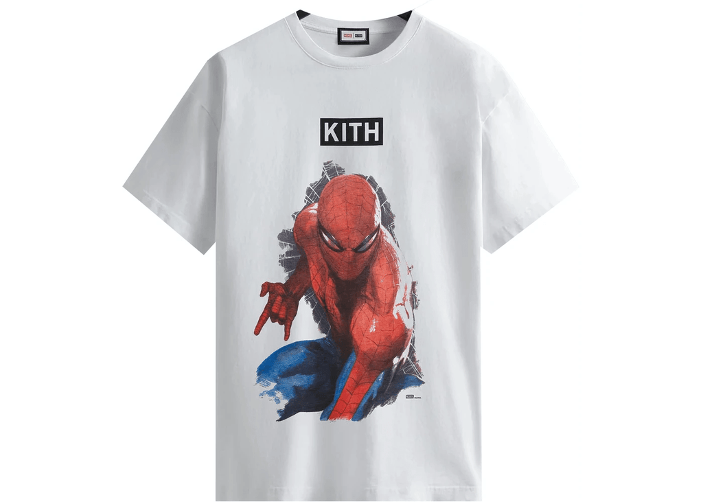 Kith Marvel Spider-Man Black Suit Vintage Tee Black – YankeeKicks