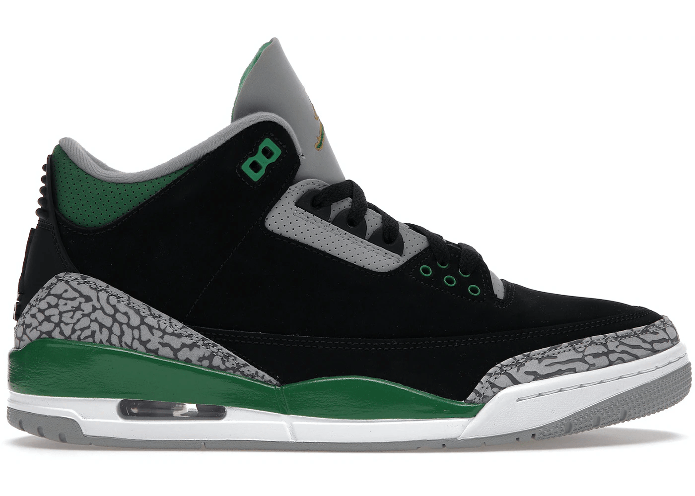 green black jordan 3